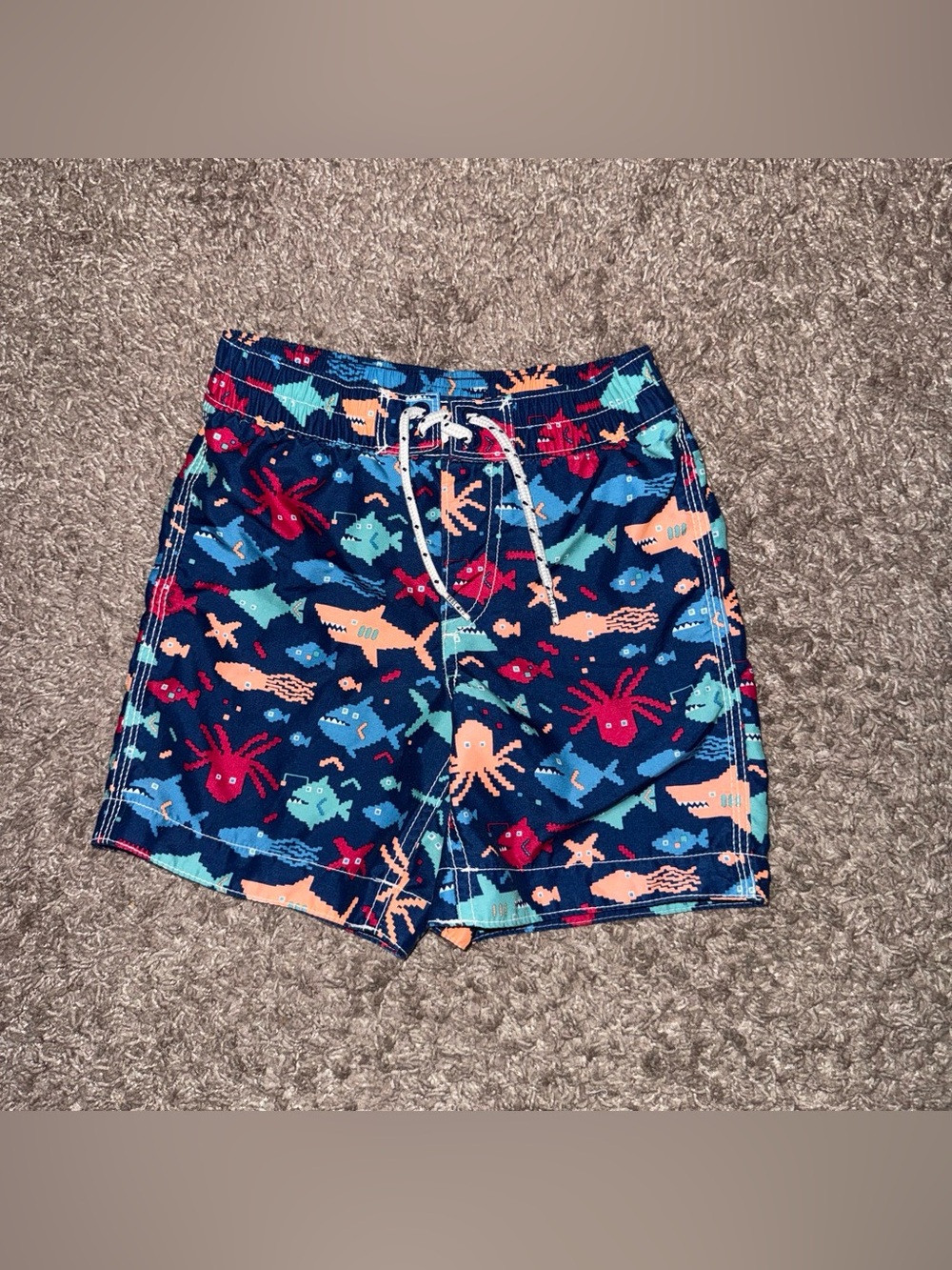 Vintage GAP Navy Blue Swim Shorts Size 4